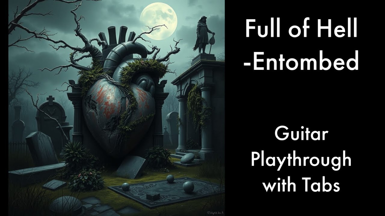 Entombed - Full of Hell (Guitar Playthrough with Tabs)