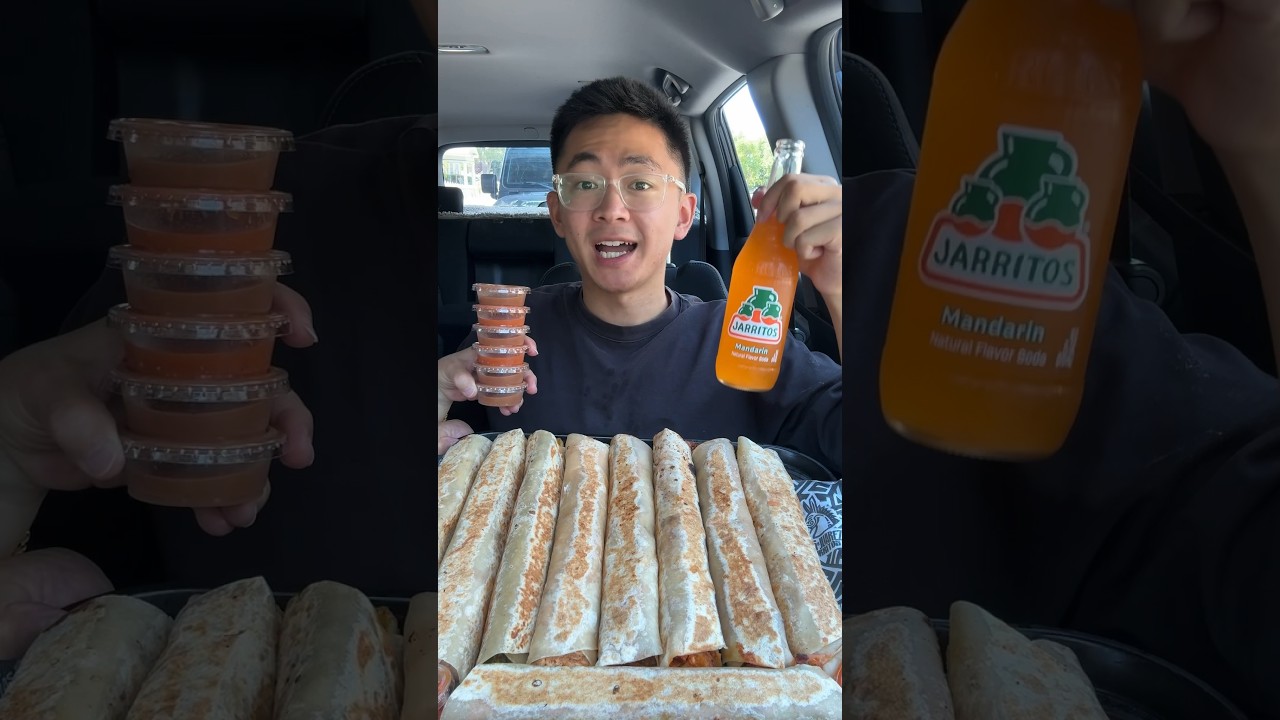 Trying Authentic Mexican Burritos 🌯