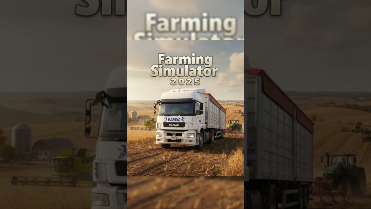 Farming simulator 2025. Часть 16 завалился на бок 