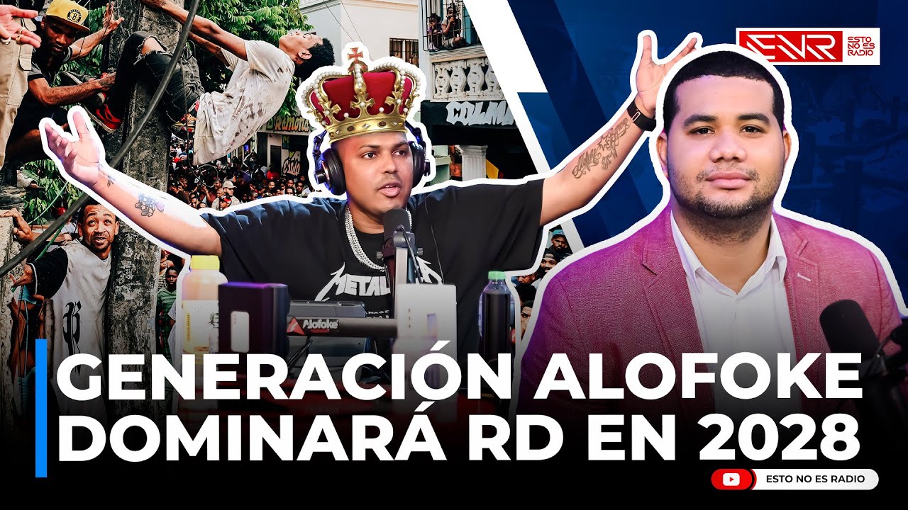 DARIAN VARGAS PRONOSTICA GENERACIÓN ALOFOKE DOMINARÁ RD EN 2028