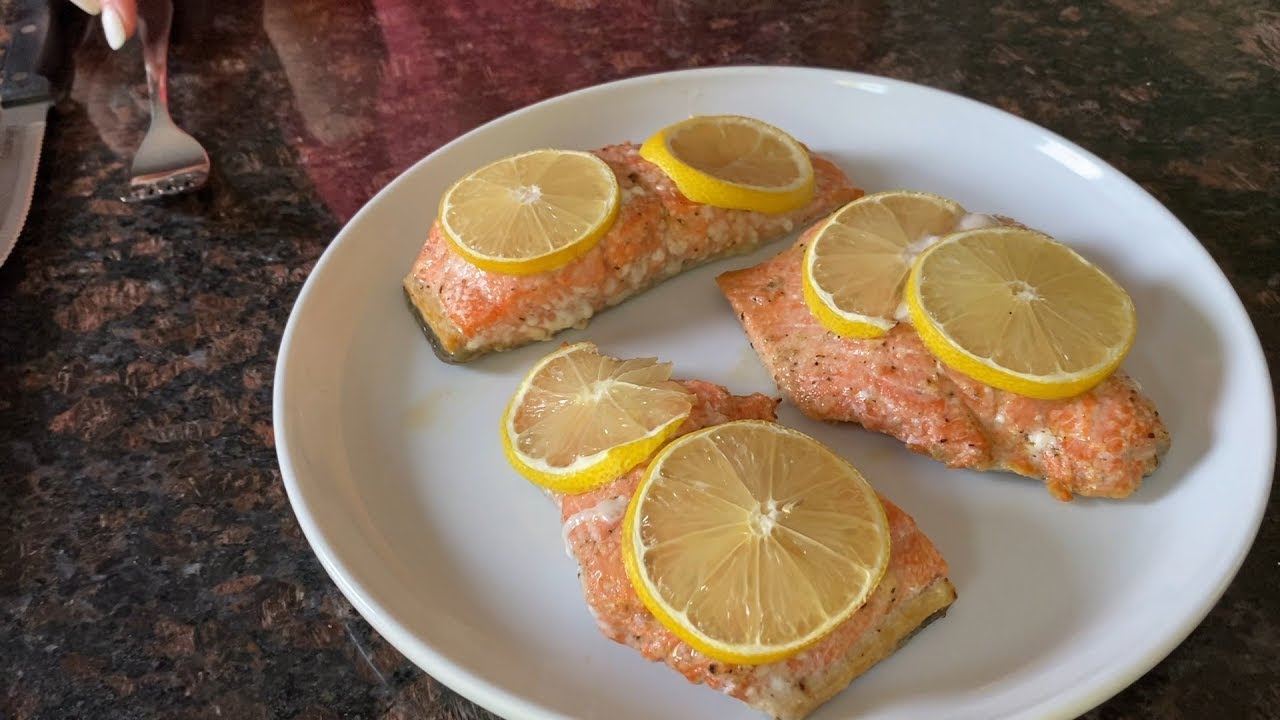 Baked Sockeye Salmon - Quick, Easy And Healthy Recipe!