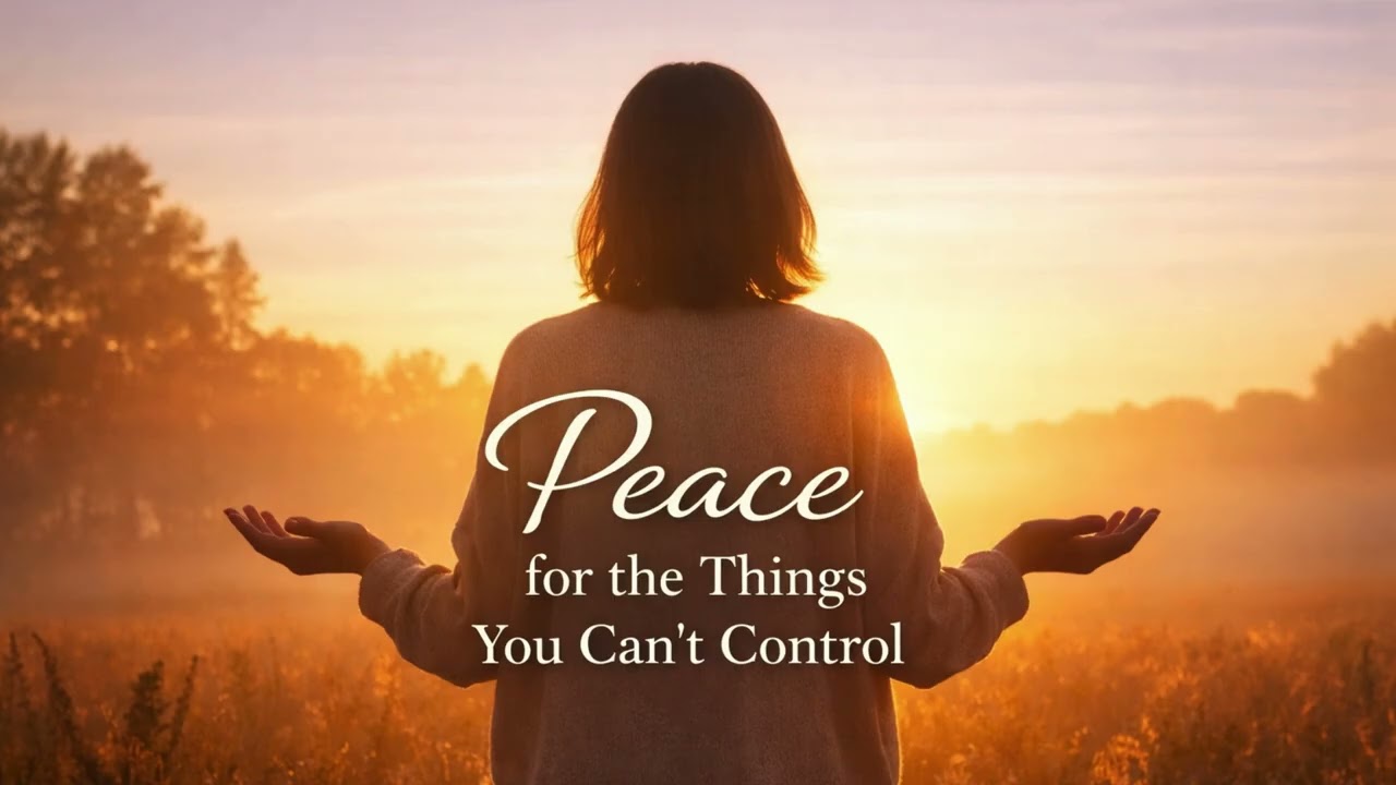 Prayer -  Peace For The Things We Can't Control