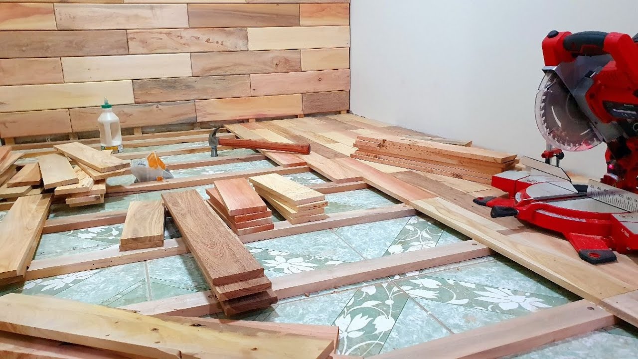 O Projeto de Luxo de um Caipira-Rare Wood Joinery-Painel e Assoalho