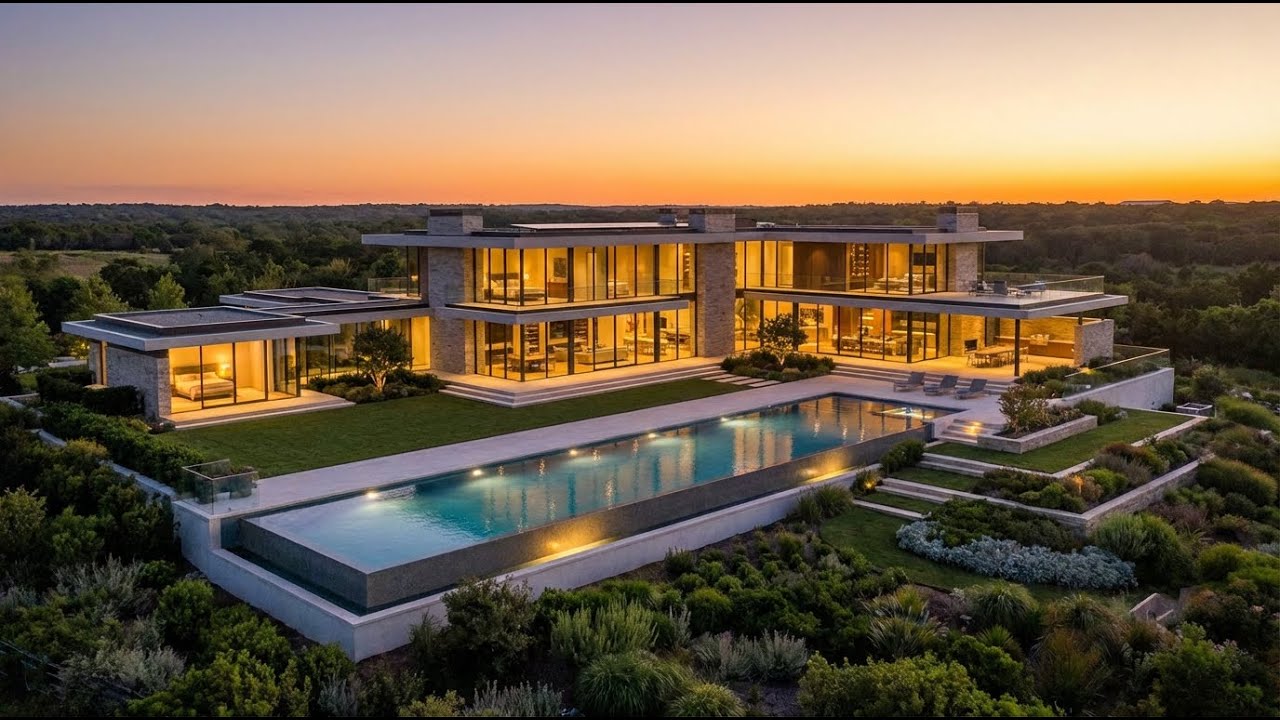 Living in 2048: Inside a $900M Ultra-Modern Glass Mega Mansion