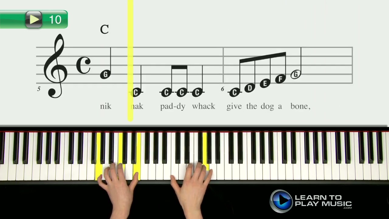Ex010 - Electronic Keyboard for Young Beginners - Book 2 - Backing Mix - Fingered Chords - Part 2