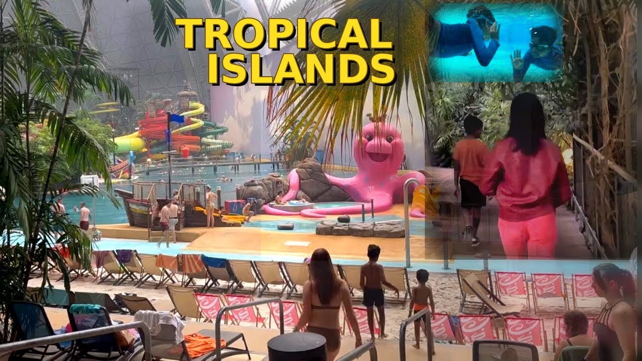 Germany’s Indoor Tropical Paradise | Tropical Islands Brandenburg 🌊☀️