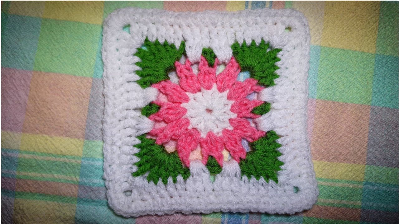 Cuadro tejido a crochet #6