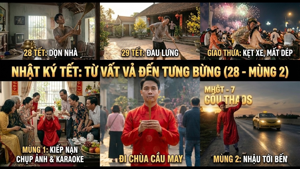 🎵REMIX Nhật Ký Tết – Đêm Giao Thừa Khó Tả #3