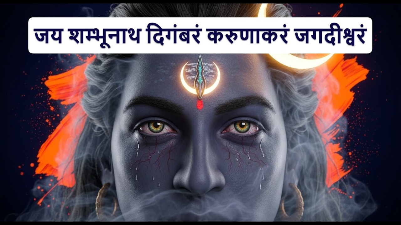 🤩🙏 Mahashivratri Special Bhajan 🙏🤩 Jai Shambhu Nath Digambaram Karunakaram Jagdishwaram 🎶🥰❤️ #Bhakti