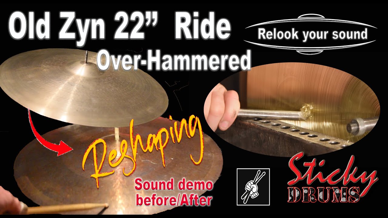 54 Zyn Crash ride 22 reshaped
