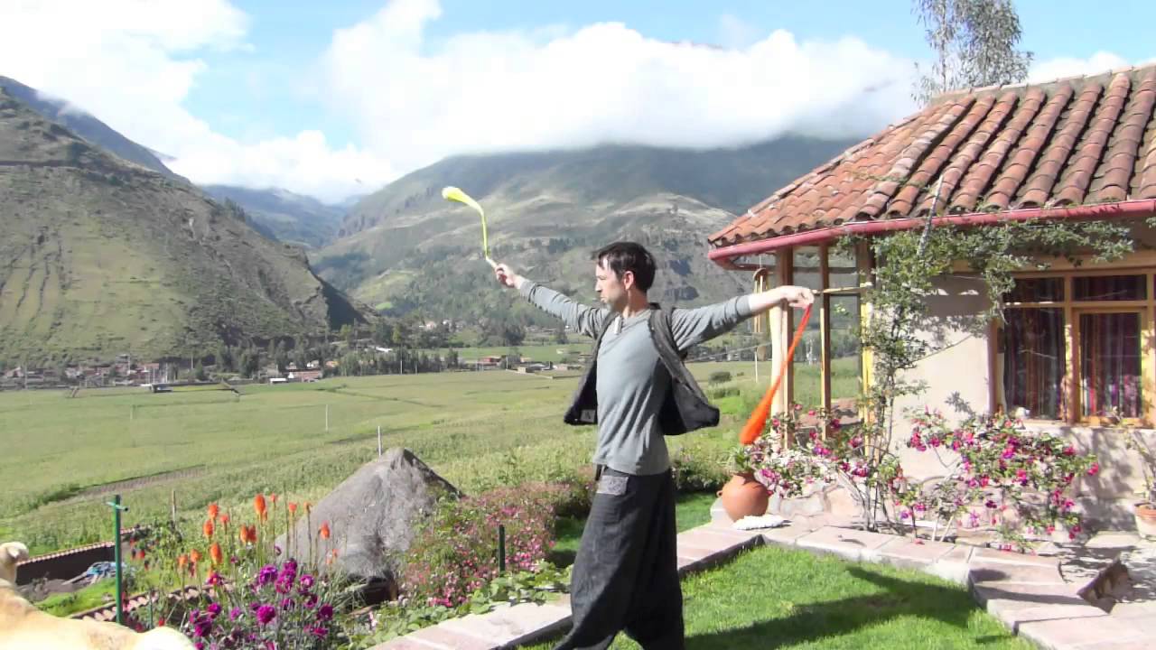 Poi-fu + antispin/extension switchbacks
