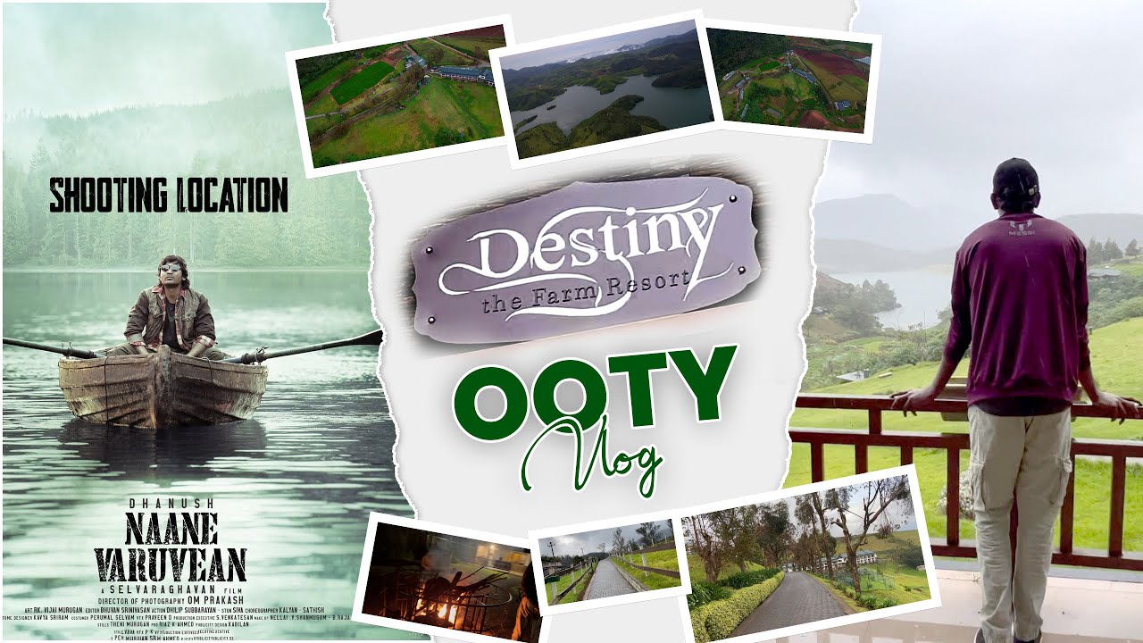 Ooty travel vlog | Destiny - The Farm Resort | luxury resorts | Part - 01