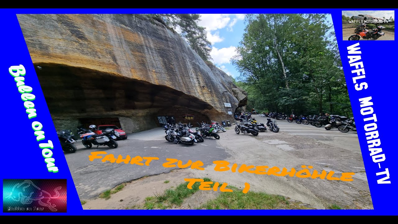 Fahrt zur Bikerhöhle in TschechienTeil 1