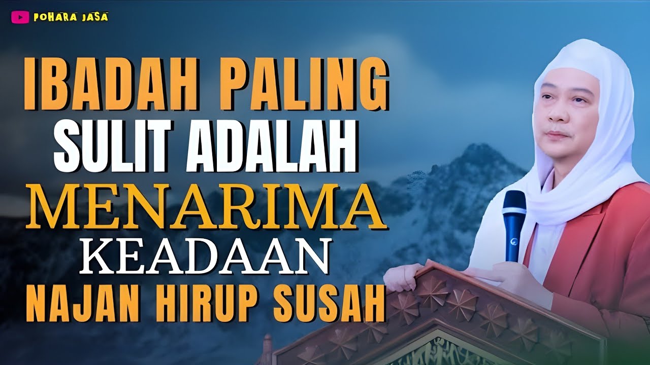 IBADAH PALING SULIT ADALAH NARIMA QODO QODAR TI GUSTI ALLAH | ABUYA UCI TURTUSI