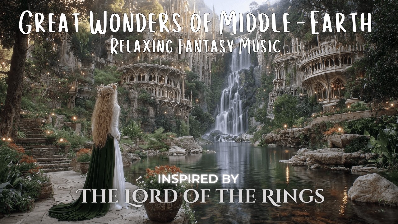 Great Wonders of Middle-Earth | Relaxing Fantasy Music Inspired by The Lord of the Rings