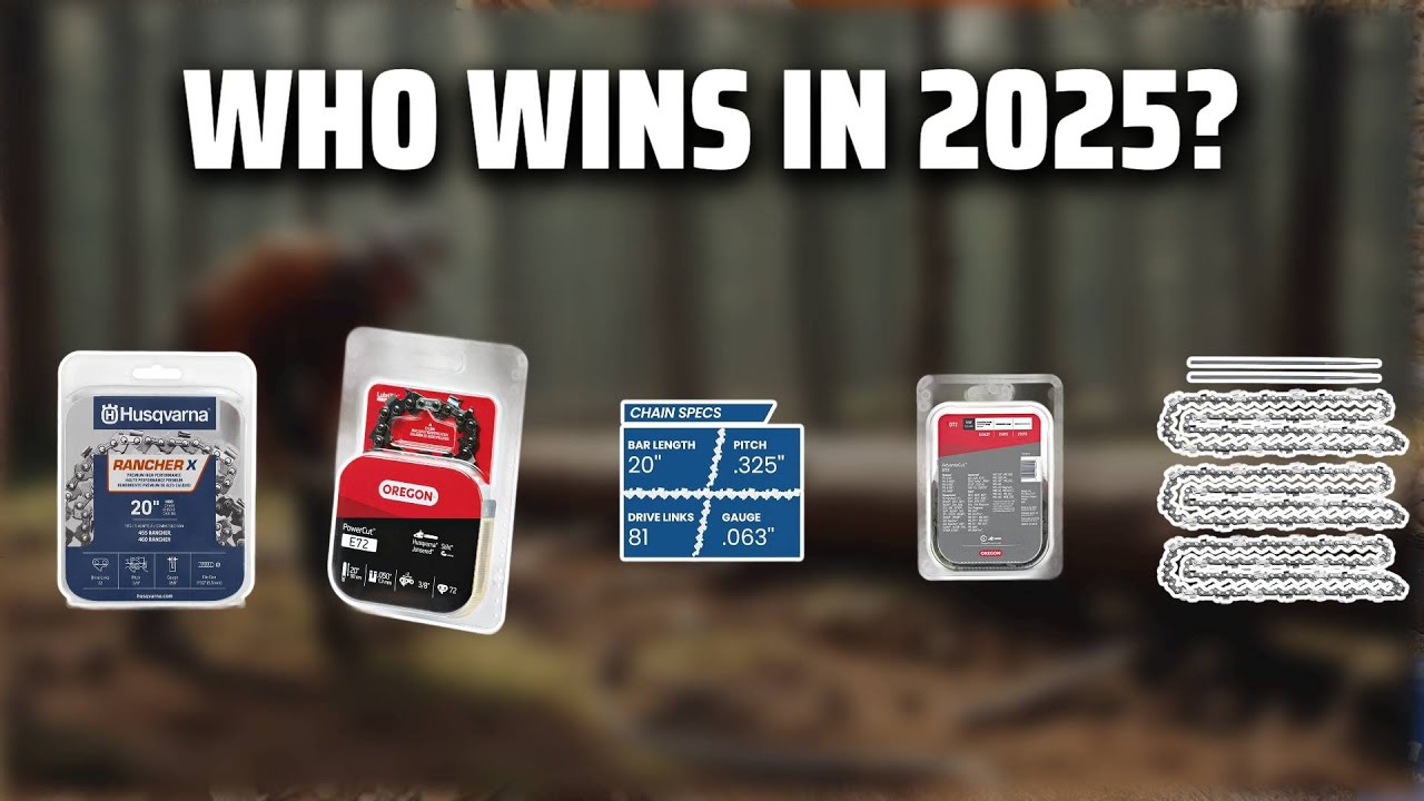 The Top 5 Best Chainsaw Chain in 2025 - Must Watch Before Buying!