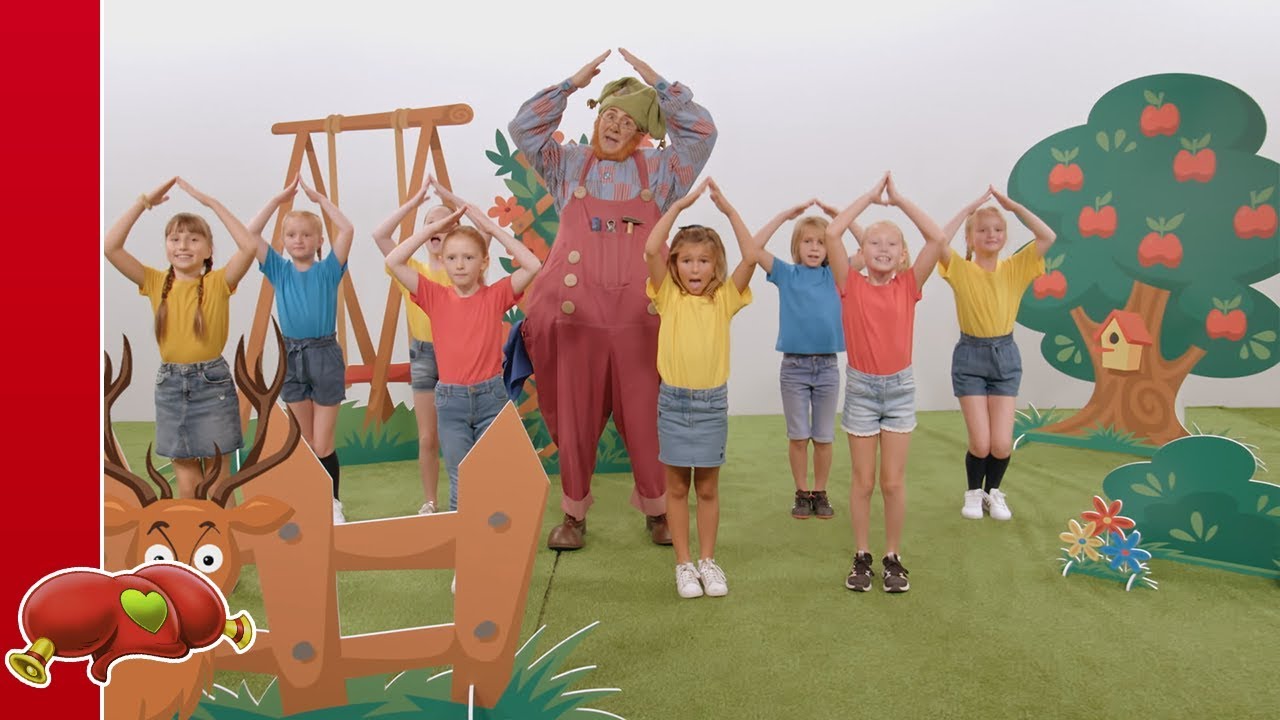 Dans sa maison, un grand cerf - Lutin Plop | Le Jardin des Refrains