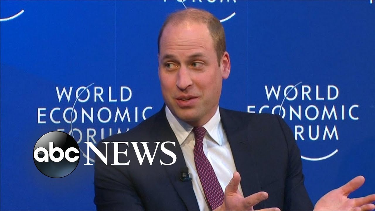 Prince William encourages dialogue about mental health issues | GMA