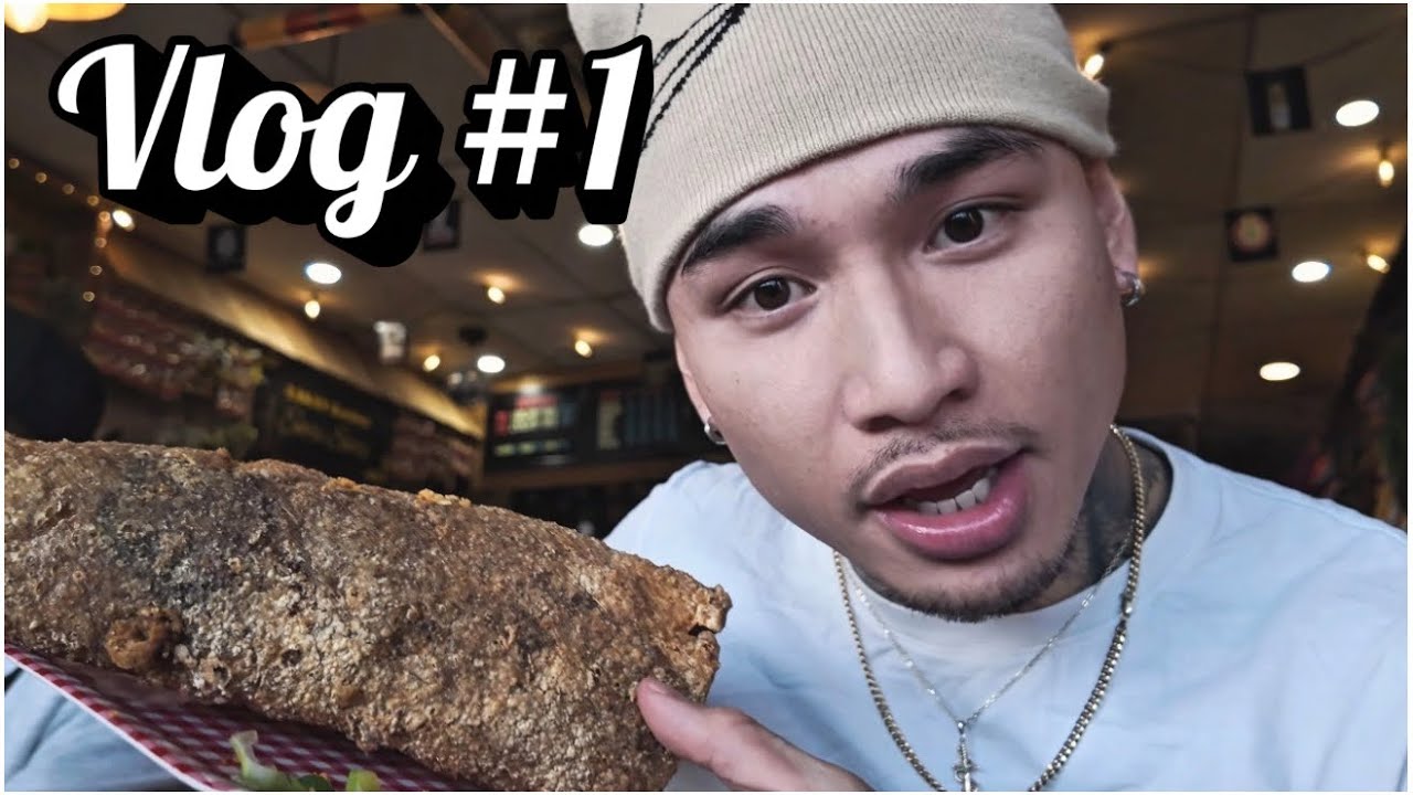 VLOG #1: I ATE THE BIGGEST CHICHARRON 