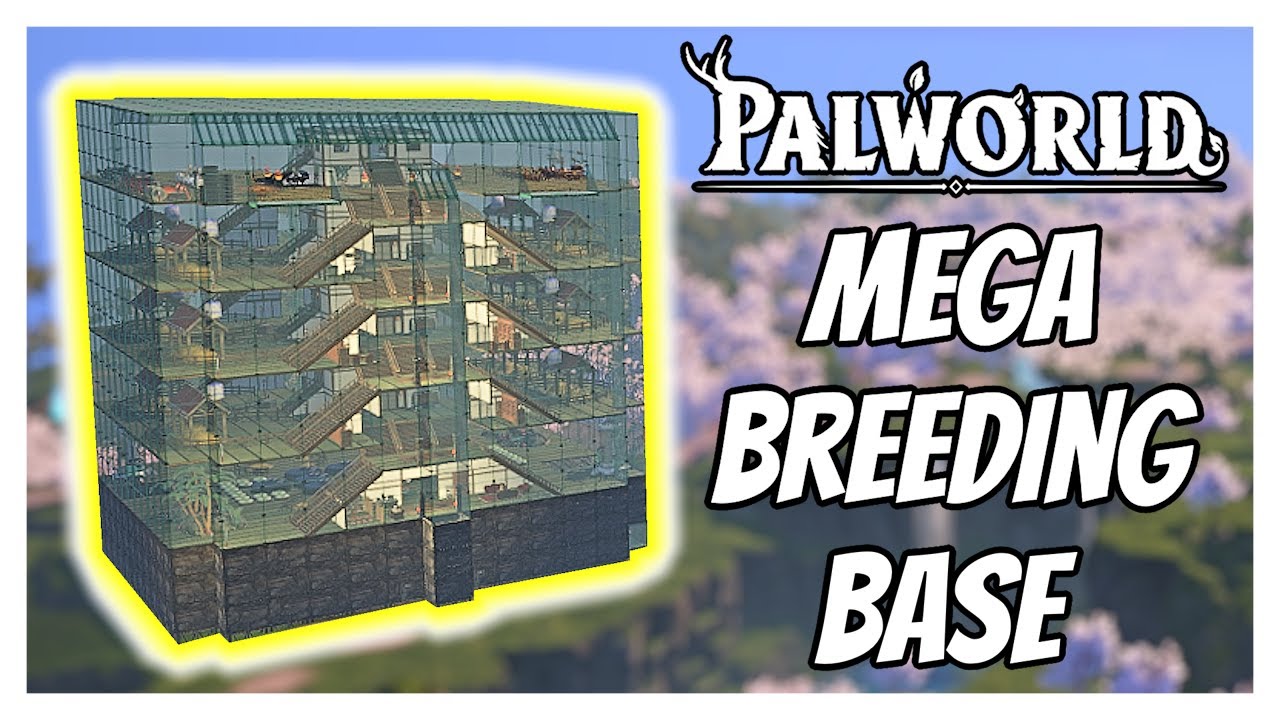 I Built a MEGA PAL BREEDING BASE in Palworld (and You Can TOO!) | Palworld