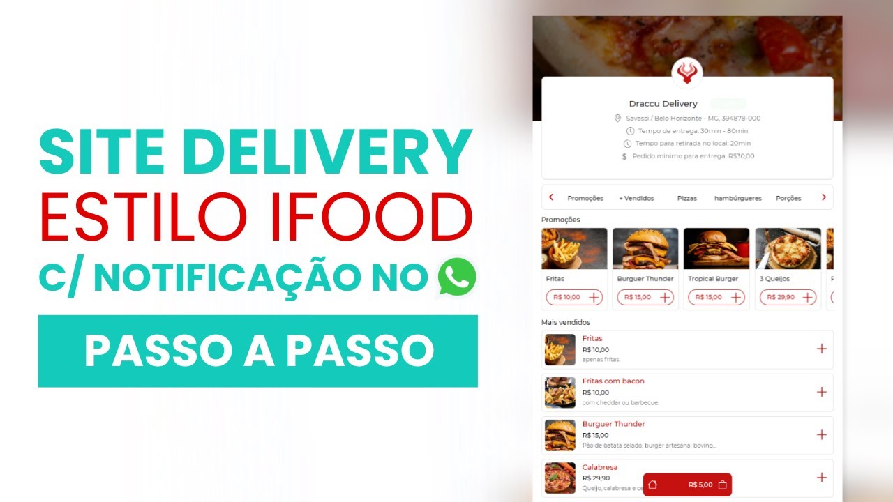 Como Criar um SITE DE DELIVERY com WordPress, Elementor e Woocommerce [Passo a Passo]