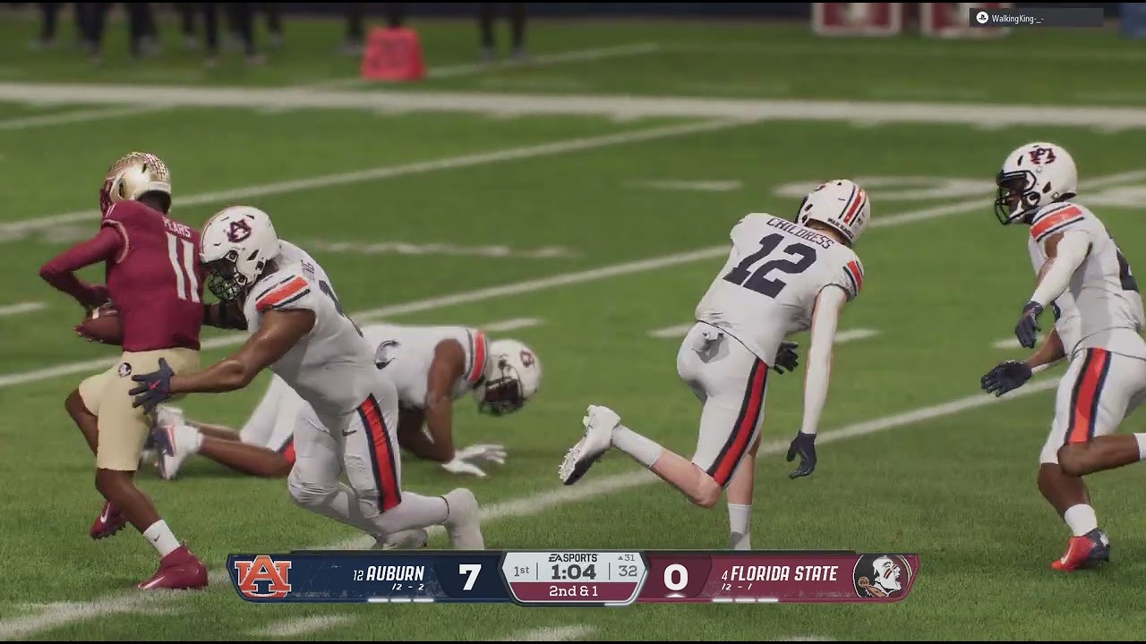 LIVE NOW: Greatness Dynasty- Bowl Week 2 '32 vs Auburn