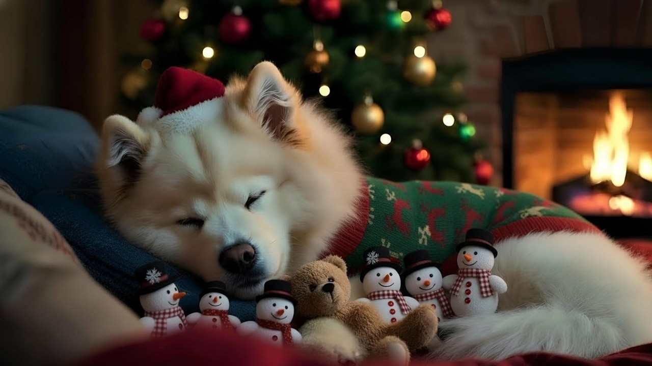 Peaceful Sleep Sounds for Puppie 🐶🎶Relax & Unwind : Dog Separation Anxiety Music🎵Dog Music #4k #dog