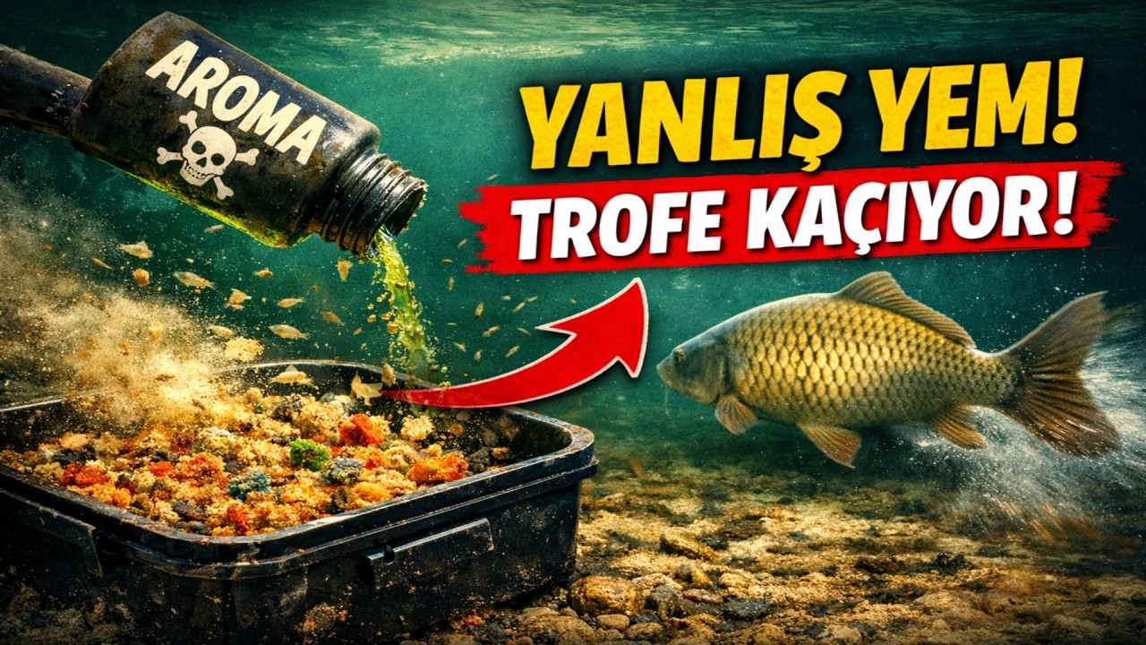 YEM ATIYORSUN AMA BALIK KAÇIYOR! Yemleme Yaparken Trofeleri Neden Ürkütüyorsun? [En Büyük Hata]