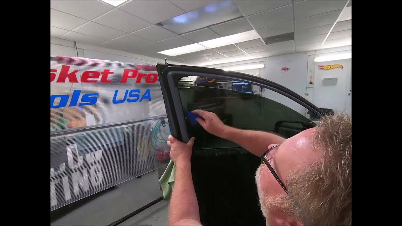 steps for a clean tint installation
