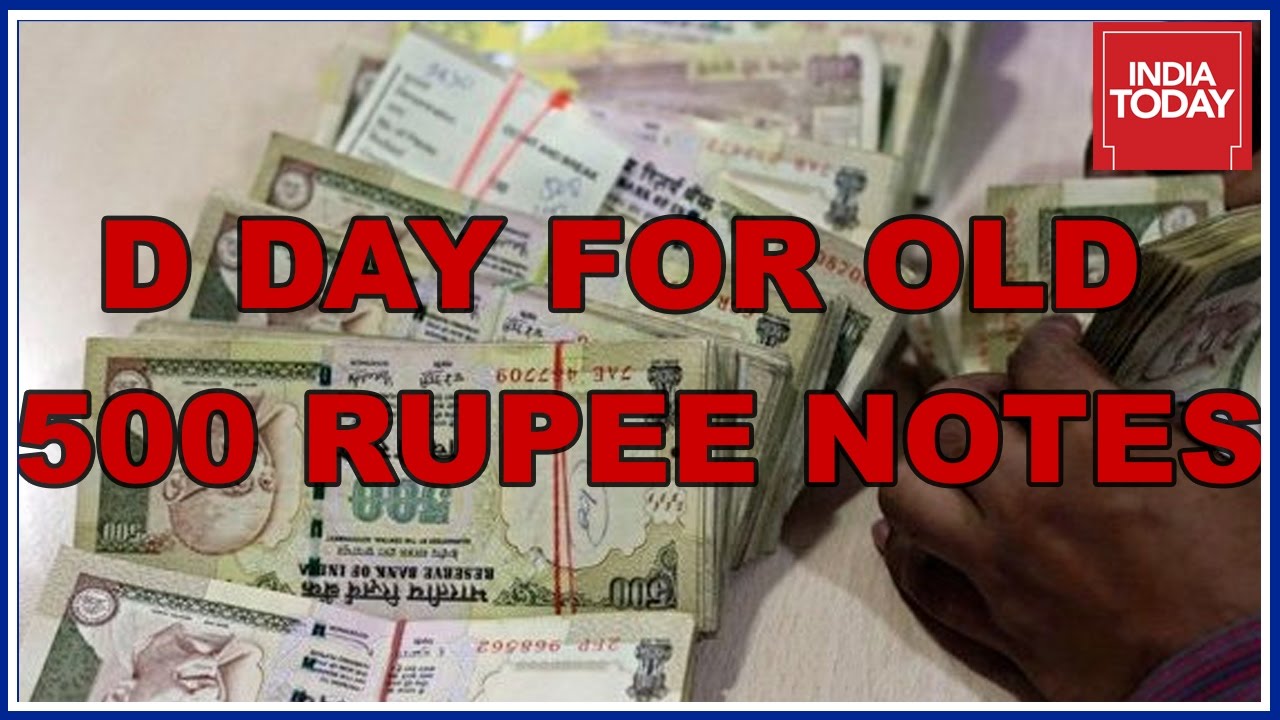D Day For Old 500 Rupee Notes, Only Deposits Possible After Today