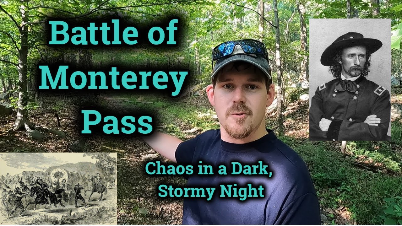 An Escape from Gettysburg: Battle of Monterey Pass - Thunder, Lightning, Darkness, and Gunfire