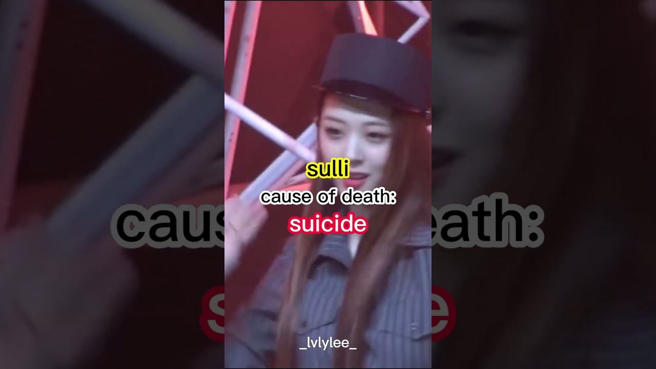 Kpop idols who are dead + cause of death 