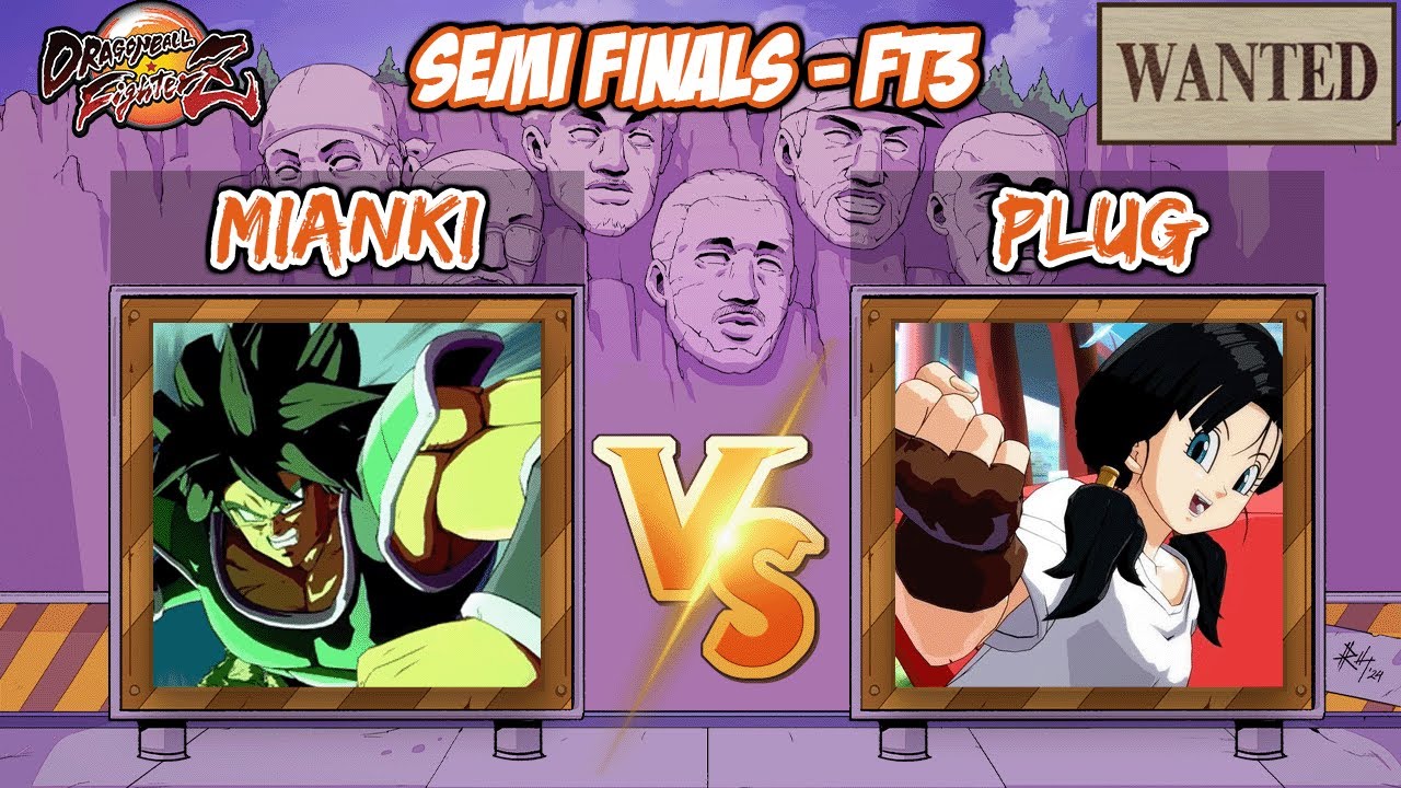 THE CLASSIC! Plug vs Mianki FT3 - WANTED DBFZ semi finals
