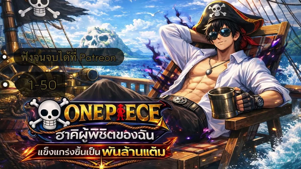 Onepiece : ฮาคิผู้พิชิตของฉัน แข็งแกร่งขึ้นเป็นพันล้านแต้ม 1-50 [ ฟังจนจบได้ที่ Patreon ] ✅