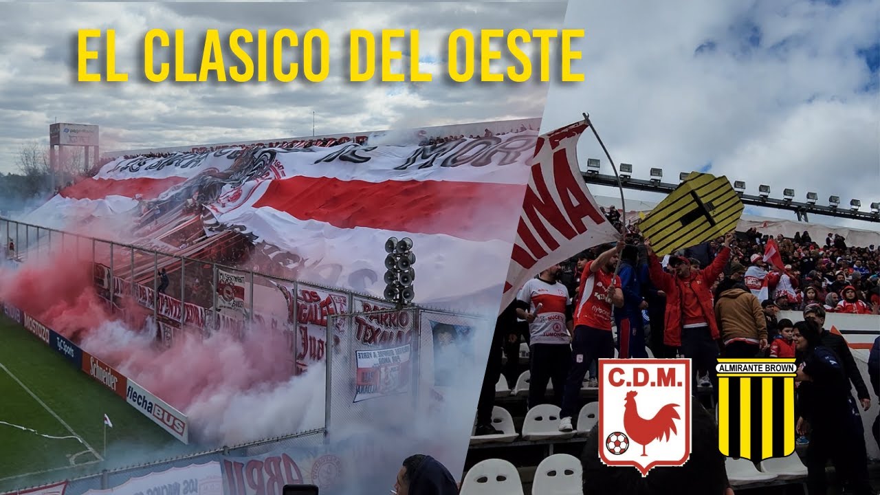 ASI SE VIVE EL CLASICO DEL OESTE EN CANCHA DE MORON | ESTADIO FRANCISCO URBANO