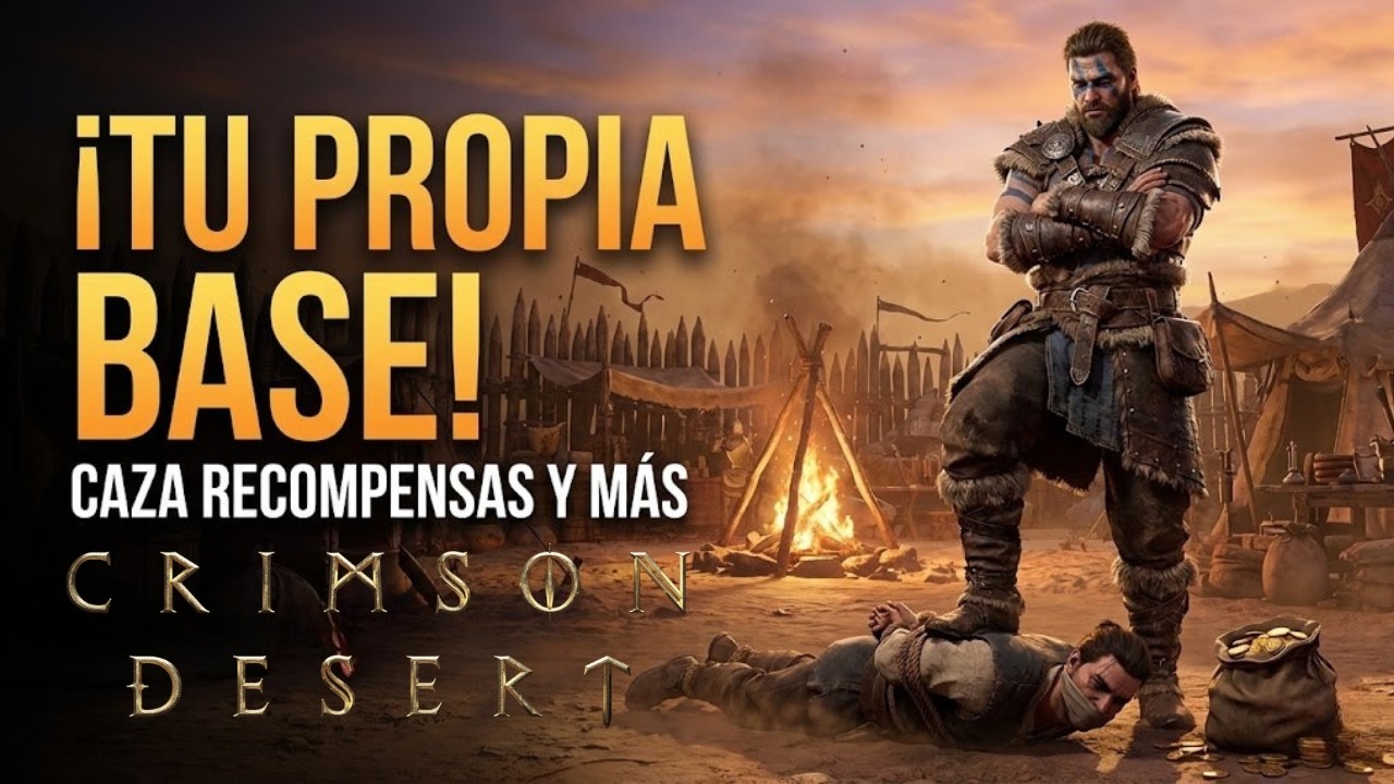 CRIMSON DESERT no tiene LÍMITES: Arresta bandidos, DESTRUYE EL MUNDO y sobrevive ⚔️