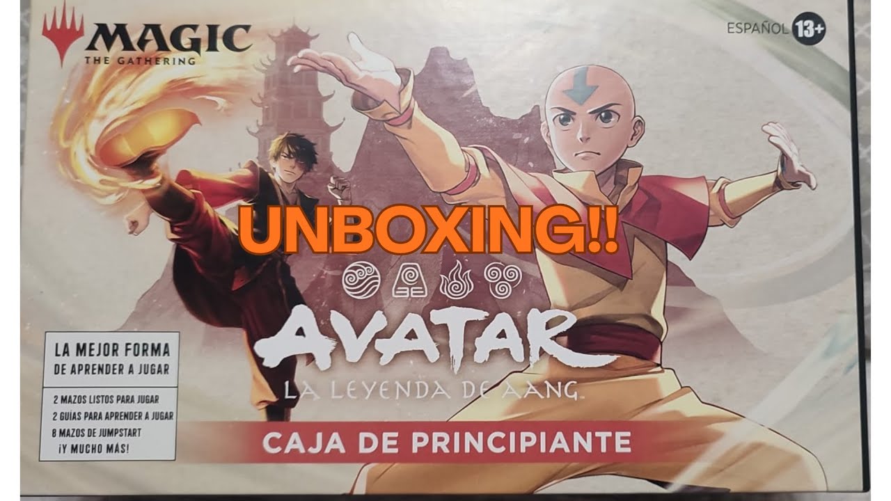 Caja Principiante Avatar: Unboxing!! ¿QUÉ TRAE?