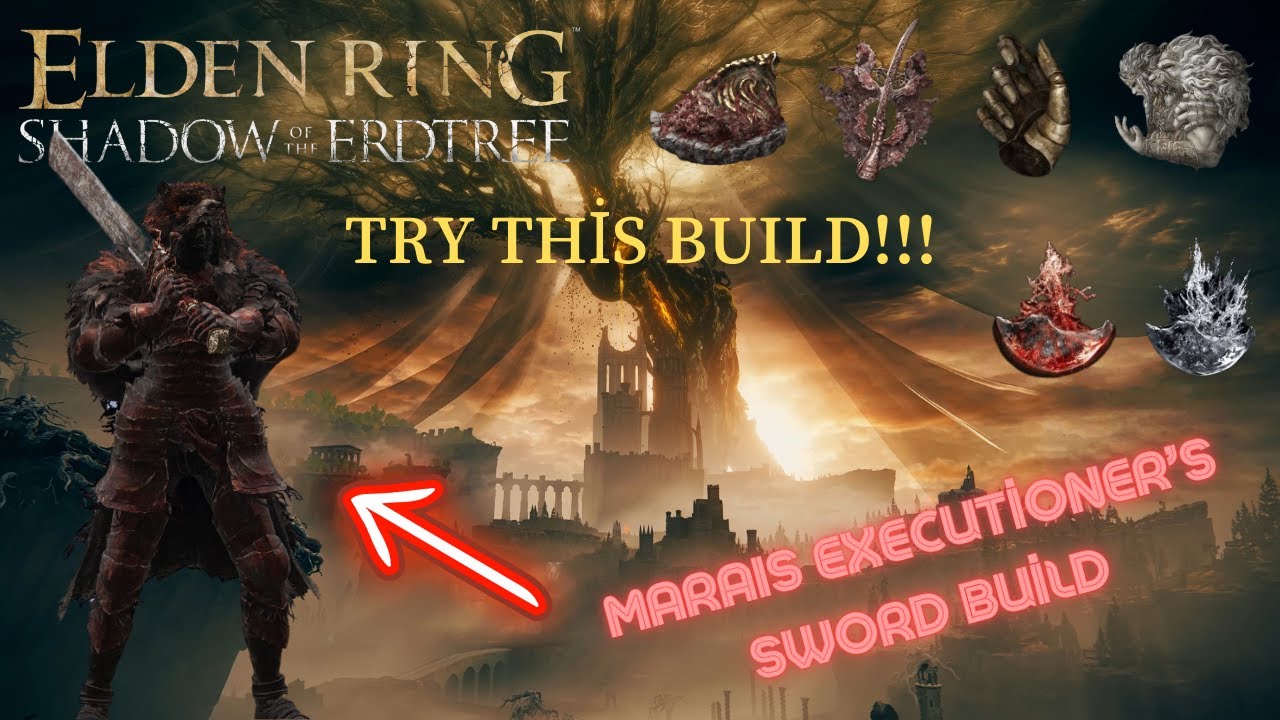 IT'S OP!! | ELDEN RİNG BROKEN GREATSWORD BUİLD! | MARAIS SWORD BUİLD | ELDEN RİNG DLC BUİLD GUİDE...