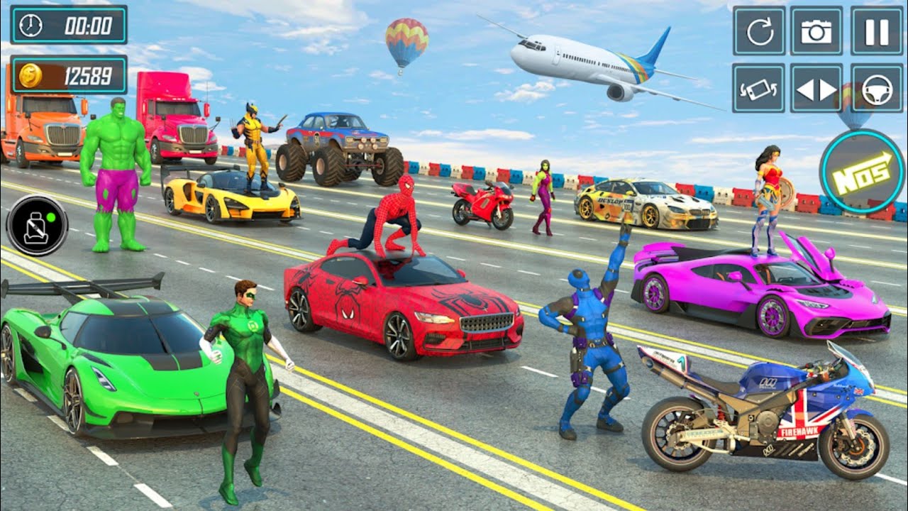 Impossible Mega Ramp Car Stunt - Android GamePlay
