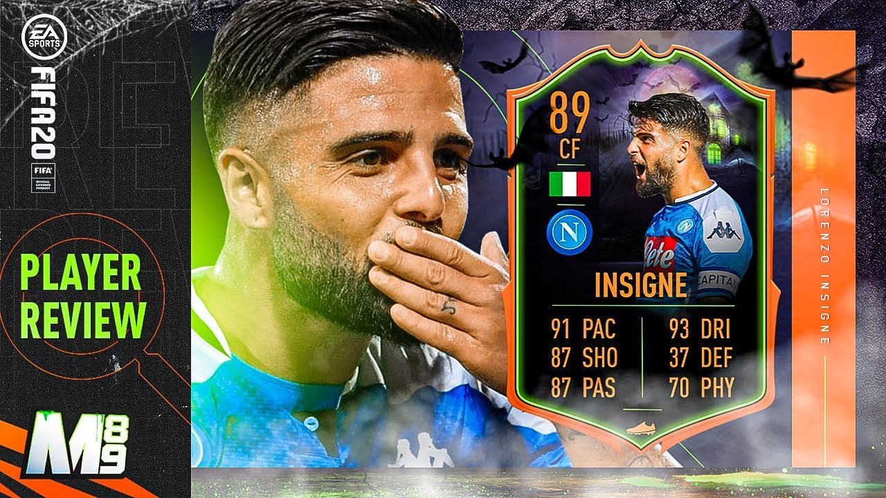 FIFA 20 SCREAM INSIGNE REVIEW | 89 SCREAM INSIGNE PLAYER REVIEW | FIFA 20 Ultimate Team