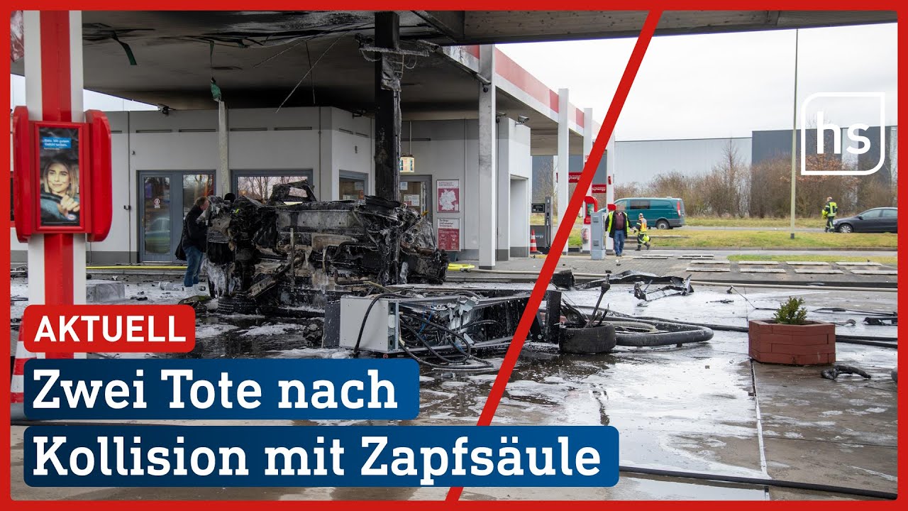 Zwei Tote bei Brand an Autobahn-Tankstelle | hessenschau