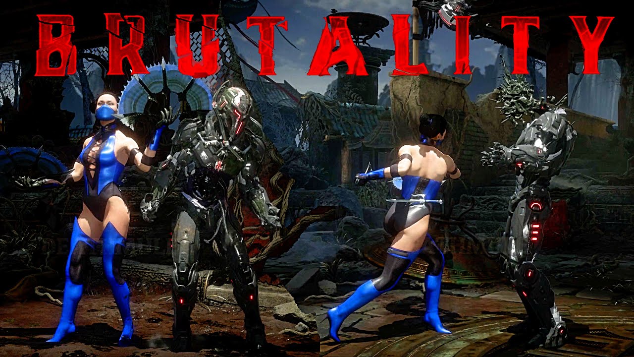 MK11 All Kitana Brutalities, Fatalities, Friendship, Fatal Blow & Ending
