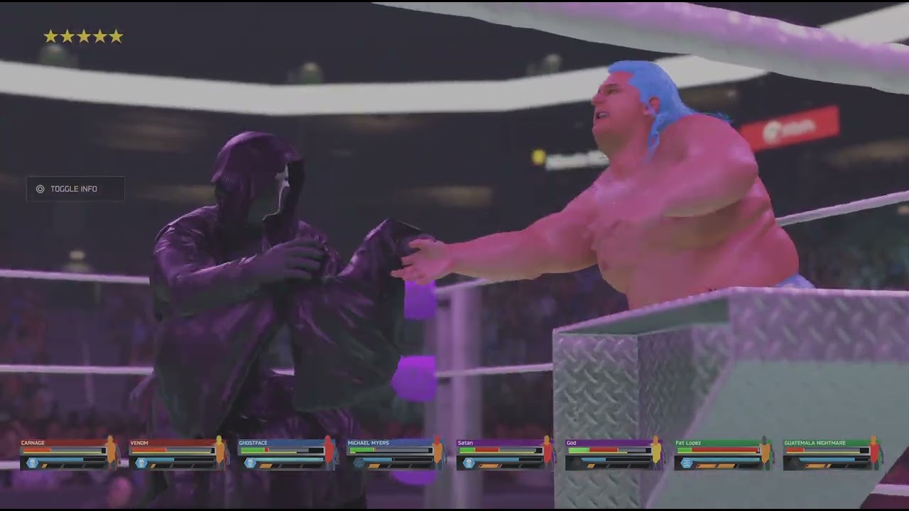 LWW 4-Way tag for the Luna Tag championship (week 1)