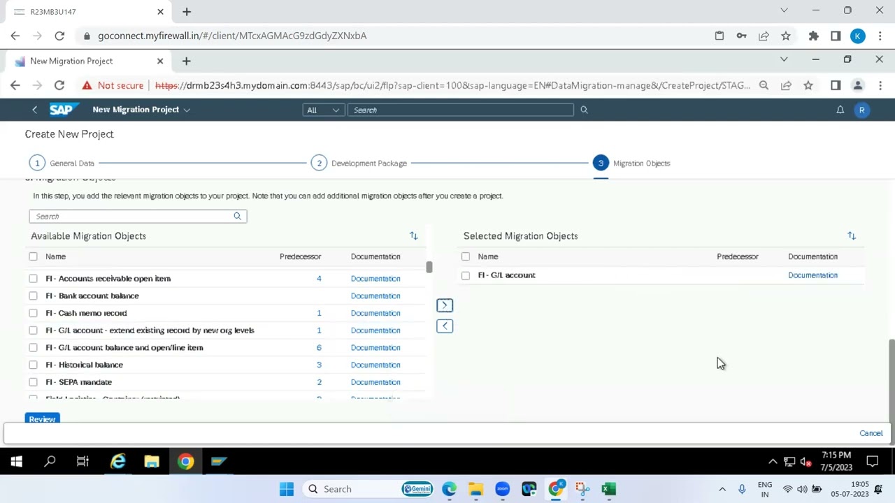 Data Migration(LTMC for Group GL Accounts ) - Fiori APP S4 Hana V2022.