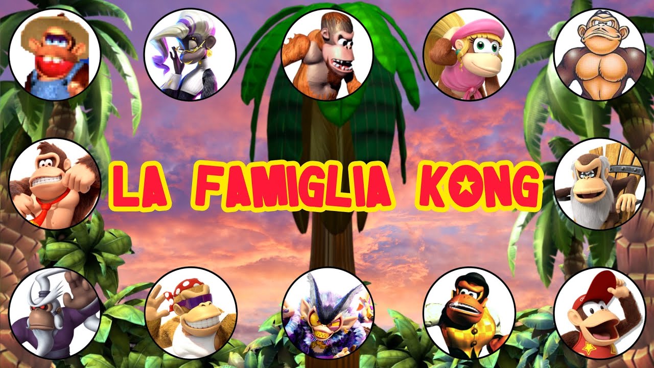 TUTTI I MEMBRI DELLA FAMIGLIA KONG!