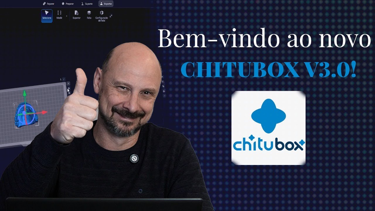 Tudo sobre o Chitubox v3.0:  Aprenda sobre as novidades, mudanças e melhorias desta nova atualização