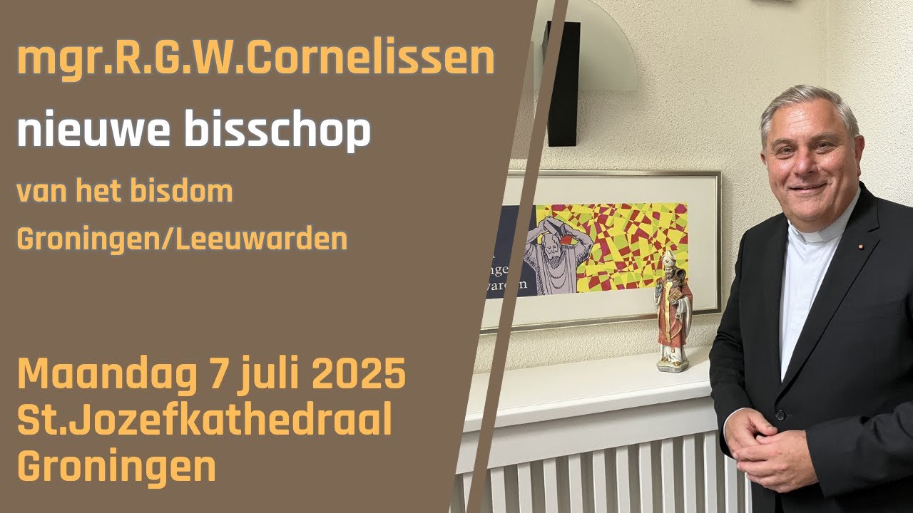 Nieuwe bisschop bisdom Groningen-Leeuwarden