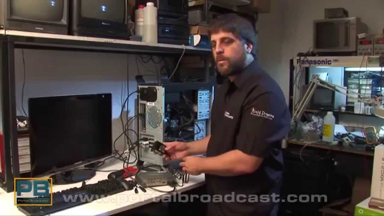 Instalación Matrox MXO2 Mini