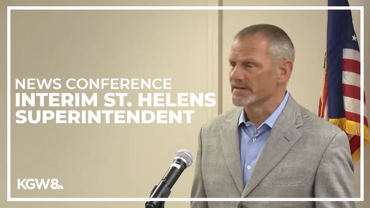 Interim St. Helens superintendent holds news conference