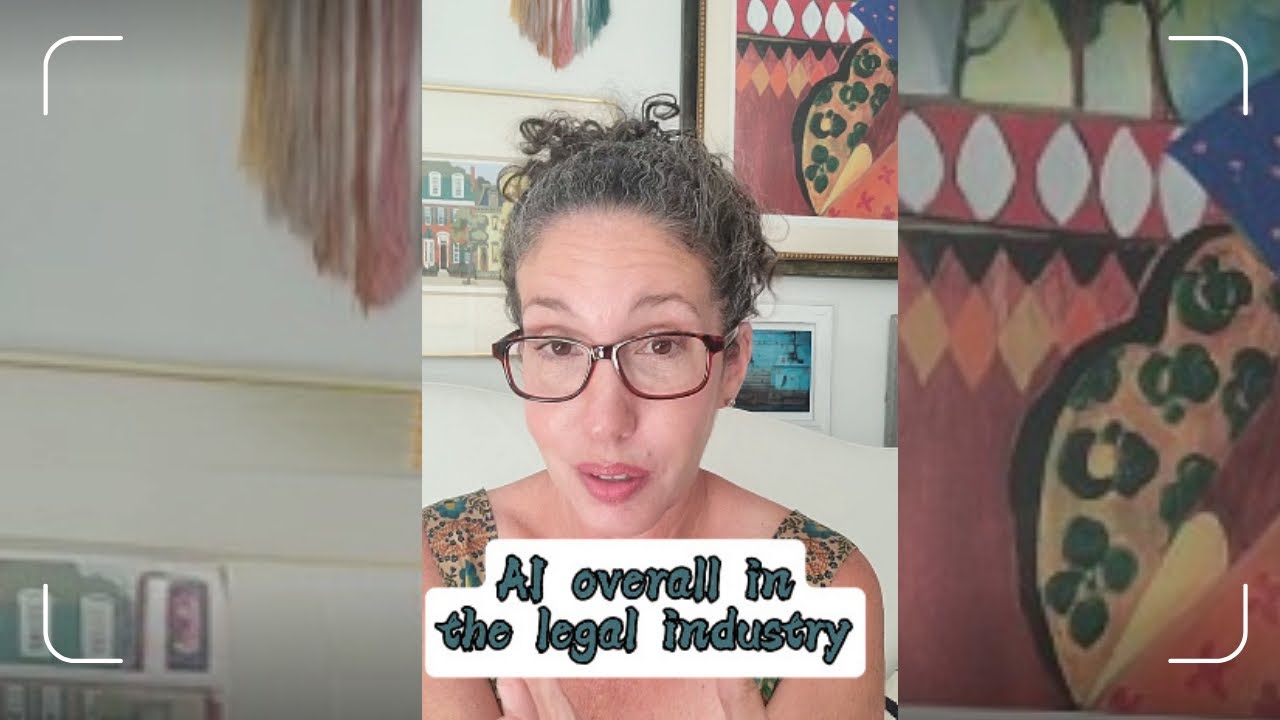 Let’s talk AI overall in the legal industry…...